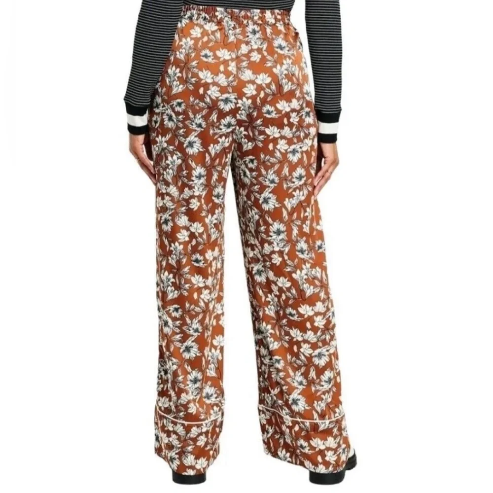 La Ligne Women’s Floral Wide Leg Trousers - Picture 7 of 10